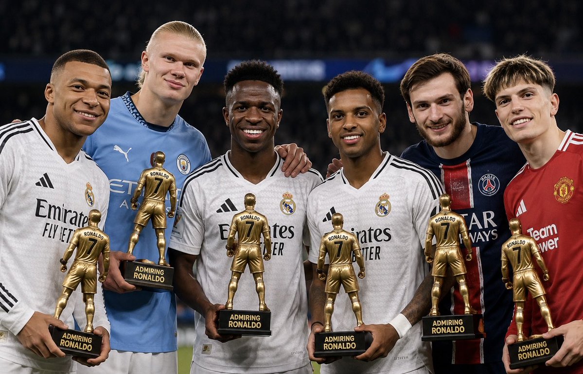 yanculerr's tweet photo. @UtdMaI Interesting stuff really. Here’s them holding their “Ronaldo D’ors” https://t.co/TItJqmkC4j