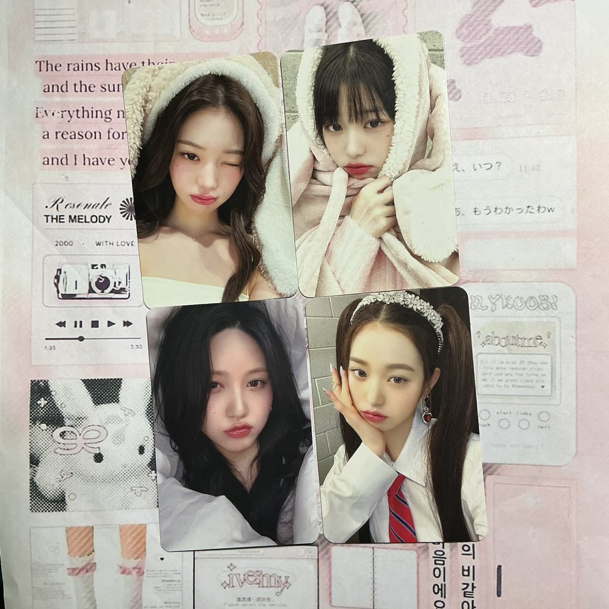 chaewonyyiu's tweet photo. help rt moots 🌟

wts want to sell
lfb looking for buyer

Wonyoung wony wy bunny blanket selimut set

💌 Beatroad br pob secret wink xoxz

🦷 Makestar ms mine 2.0 baddie

price 300k set ( 2pc )

Kalo take sama gaeul ms + wondas lodi 320k ( 4 pc )

Jatim based💒
sensitive buyer✖️ https://t.co/jZZYyzaG53