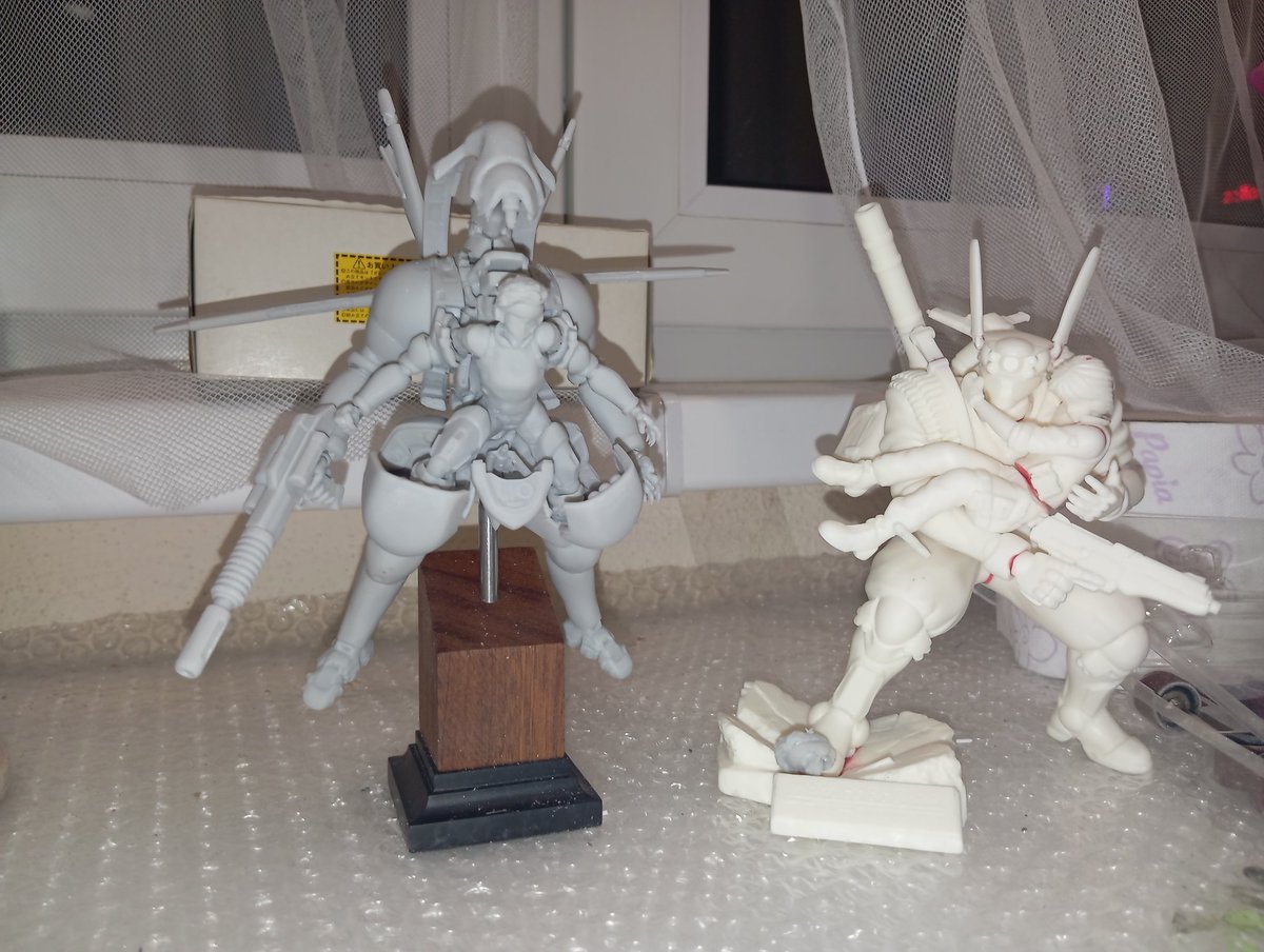 Blade0818's tweet photo. これは @musuke_twit さんのガレージキット2点目です!こんな小さなものがこんなに精巧に作られているとは思いませんでした!素晴らしい作品を作ってくださり、ありがとうございます。 #Appleseed 🥰😍🤗 https://t.co/hLy9eNfQXm