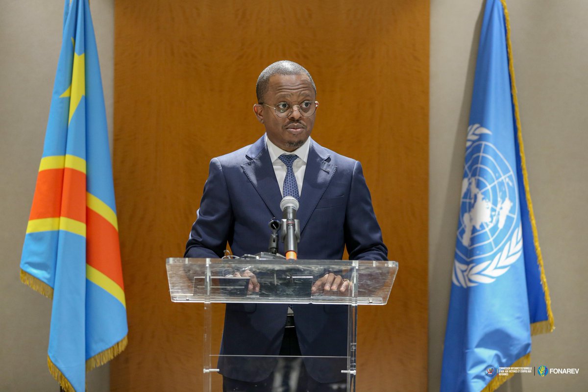 patrick_fata's tweet photo. À Genève, nous avons franchi une étape cruciale pour la dignité et la justice en RDC. En tant que DG du @FonarevRDC, j’ai eu l’honneur de porter haut la voix des victimes congolaises devant la communauté internationale, le corps diplomatique et nos frères de la #SADC.
​Aux côtés de la @cia_varRDC, notre message a été clair : la reconnaissance des atrocités et des génocides en RDC n'est pas négociable. La réparation et la non-répétition sont les piliers d'une paix durable.
​Je salue l'engagement de nos équipes et de nos partenaires internationaux.

Ensemble, nous transformons la mémoire en action et le plaidoyer en justice concrète.

Le combat continue. 🇨🇩✨ #JusticePourLaRDC #Réparation #RDC