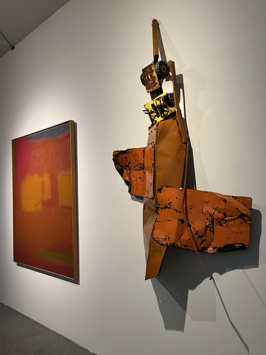 pablo_26rh's tweet photo. Esteban Vicente / Robert Rauschenberg https://t.co/oDEJUvuCc7