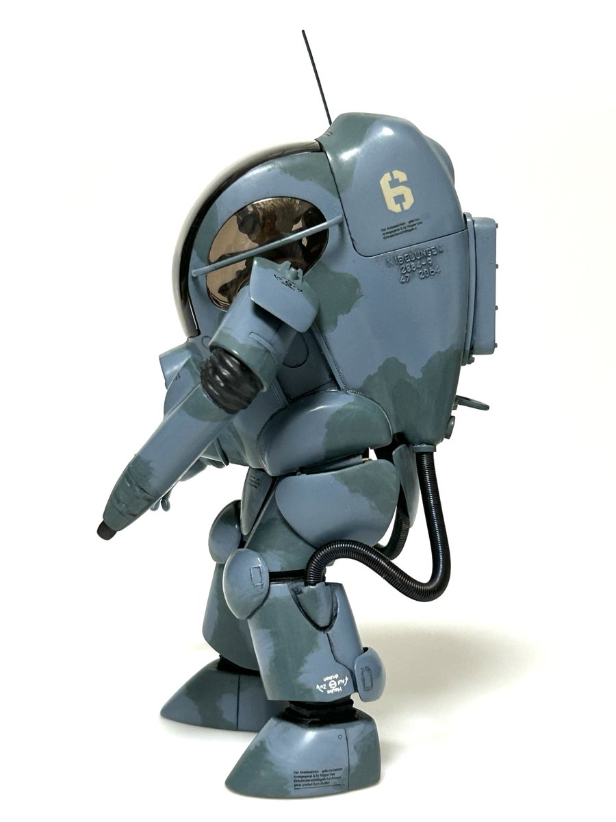 製作依頼　counteract様 みんなの手描き迷彩が見たい 箱絵を再現した旧 #ニットー の #PKA K型