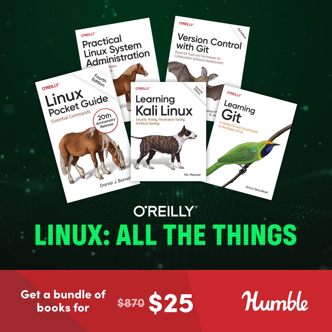 codeforamerica's tweet photo. Linux powers much of the infrastructure that keeps digital government services running, which is why we’re excited to announce the latest @Humble Bundle Linux: All the Things!

Pay what you want for your #HumbleBundle and support our work: https://t.co/nGnC4UwjJ9 https://t.co/ch9acf3Dof