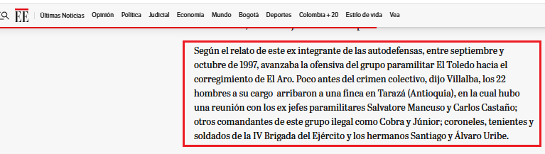 isamg6's tweet photo. El testigo utilizado por la izquierda, Francisco Villalba, señaló a un general fallecido de participar en una reunión con paramilitares, el expresidente @AlvaroUribeVel y su hermano Santiago.

El general Alfonso Manosalva Flórez, según Villalba, participó en tal reunión a finales del 97, el general falleció en abril.

De este nivel son los testigos que han buscado para sustentar la tesis política 'Montecepedista'.