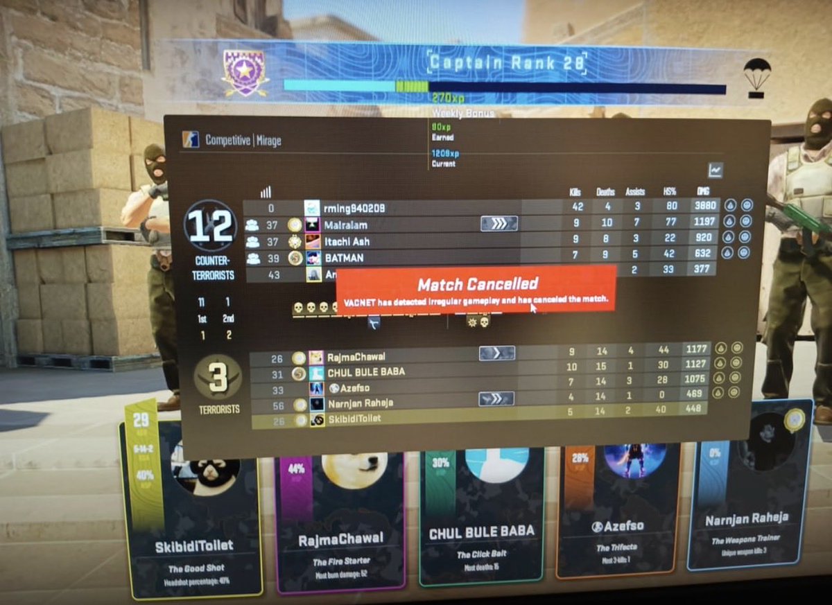 CounterNews2's tweet photo. Shared by Reddit user rgx_potato

VAC LIVE is working! https://t.co/QvZREzjoaJ