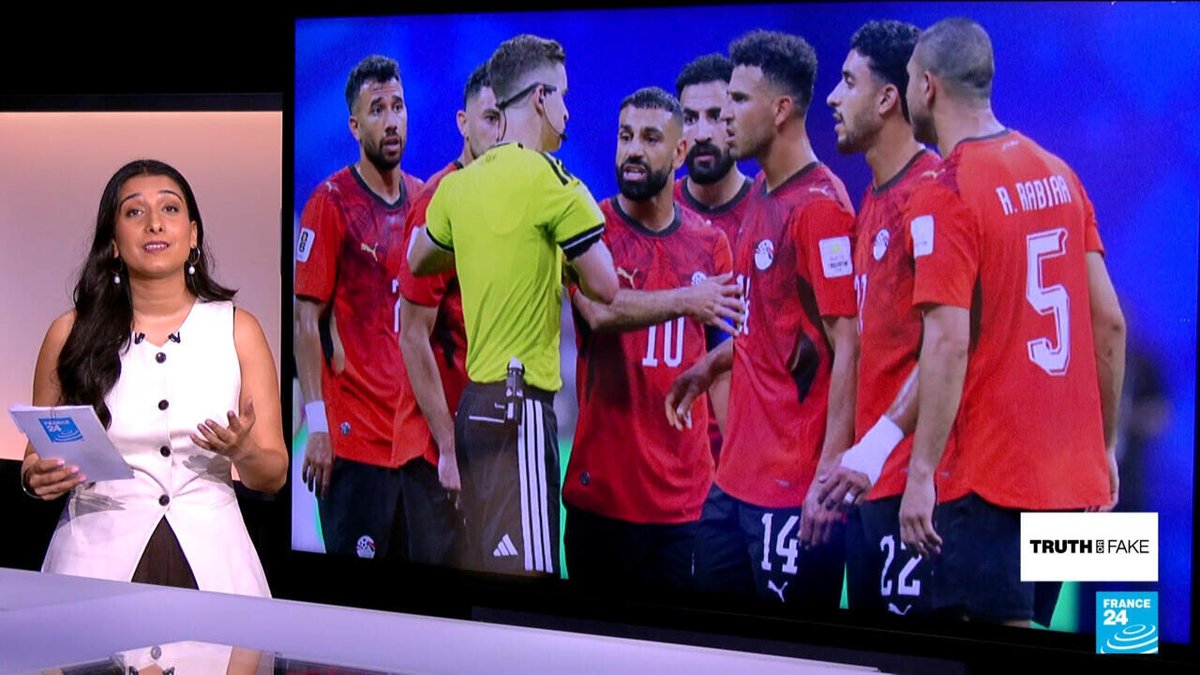 FRANCE24's tweet photo. Truth or Fake - Egypt files FIFA complaint as Argentina ‘rigged’ World Cup claims go viral
➡️ https://t.co/T2KuViWAFi https://t.co/BUgUy84AjN