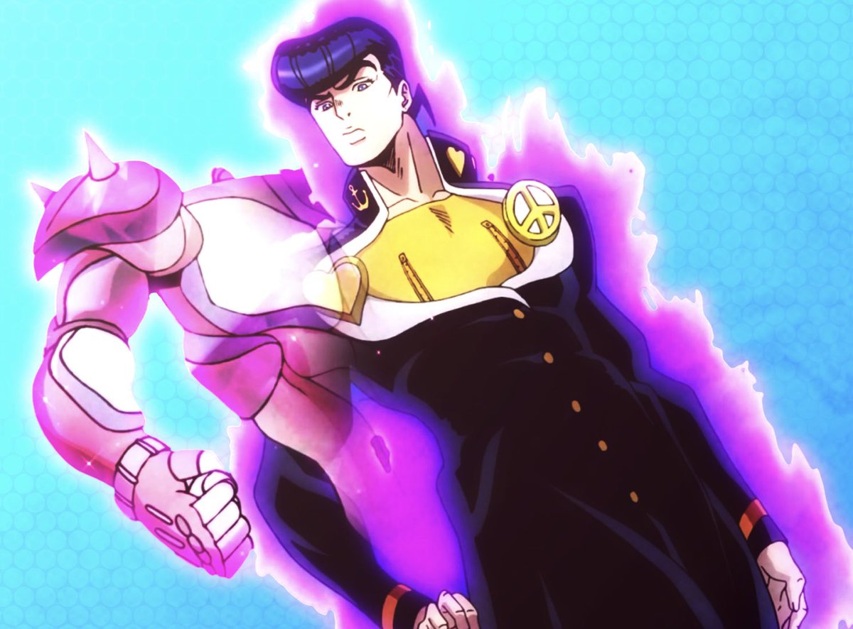 CRZY_DIAM0ND's tweet photo. I knew there would be an enemy stand user here, Just who the hell are you?! 

And why do you look like Jotaro ! https://t.co/Tvn26xQI5J