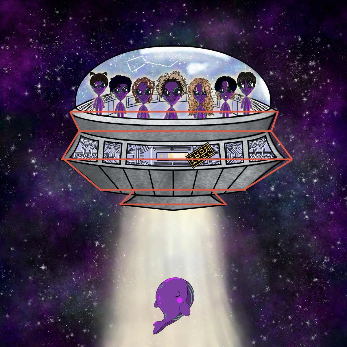 BoraHausEtsy's tweet photo. i also, in every piece i make, include some of BTS and ARMY logos in a discreet way which was the entire basis for the spaceship design. while the top is curved, the bottom half sees a repetition of BTS + ARMY logos! i outlined the basic shapes here

#bts #btsfanart #artmy

⬇️ https://t.co/TvA6rYDJwk