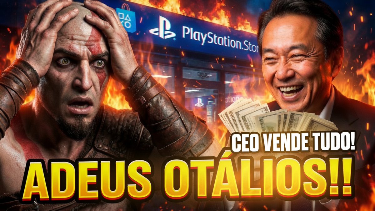 JuauM_planet's tweet photo. BOMBA! CEO DA PLAYSTATION VENDEU TUDO! CANCELAMENTOS em MASSA e OFERTAS PS PLUS!
https://t.co/paknRX7s24 https://t.co/J7JFIpnssm