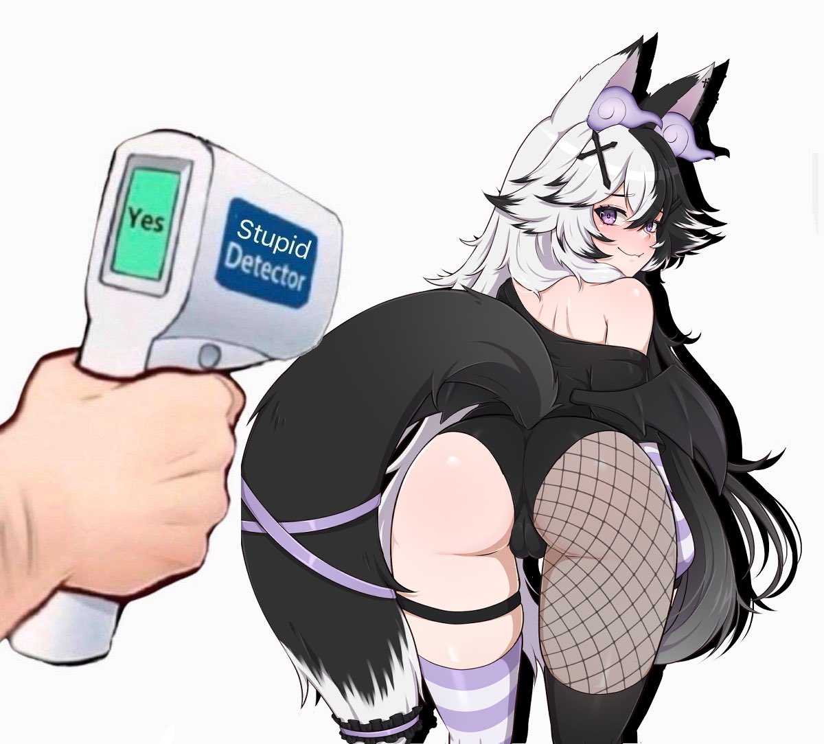 morbidlydolly's tweet photo. "I think my butt took all my braincells" XD https://t.co/6lV4Phm73X