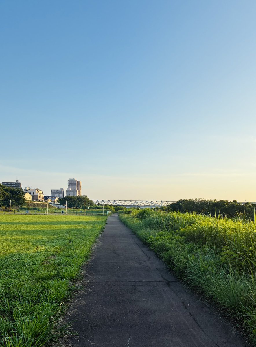 素晴らしい朝👏👏👏 空気も新鮮で最高ですね〜