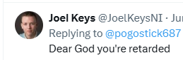 Jack_of_Hearrts's tweet photo. @JoelKeysNI Is this a better example ? 🥰 #FutureMLA https://t.co/5Lb8xXB0HS