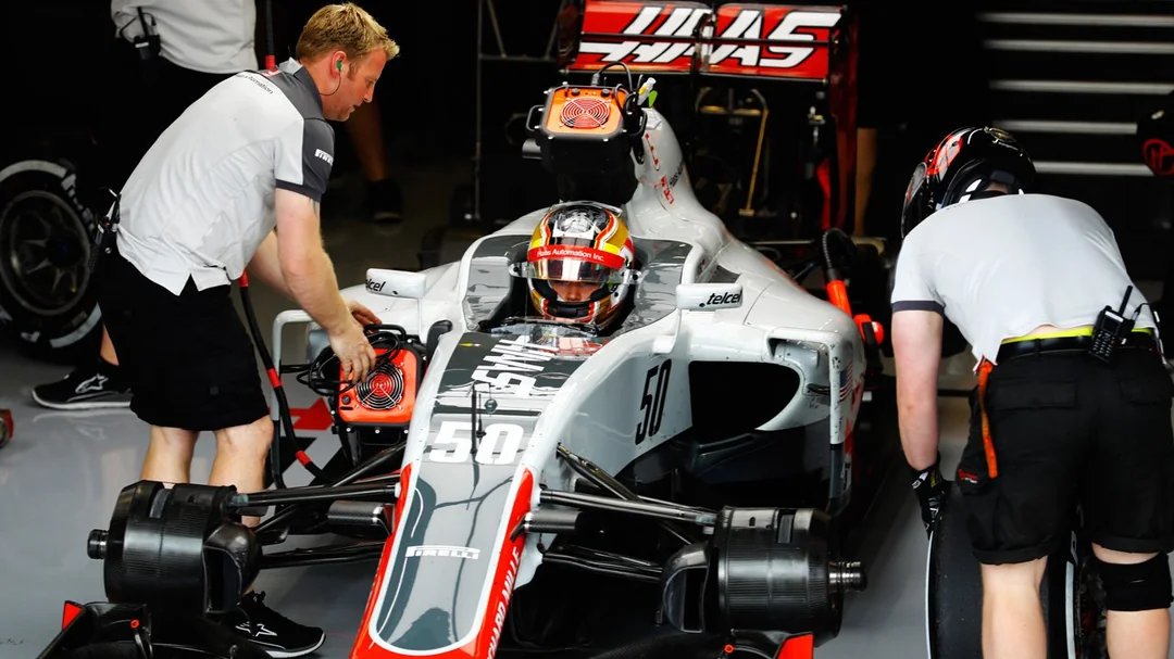 F1BigData's tweet photo. Exactly 10 years ago, Charles Leclerc made his debut in a Formula 1 weekend, when he replaced Estaban Gutierrez in Silverstone 2016 FP1, driving for the Haas team https://t.co/Ur6ZIZ3ZRp