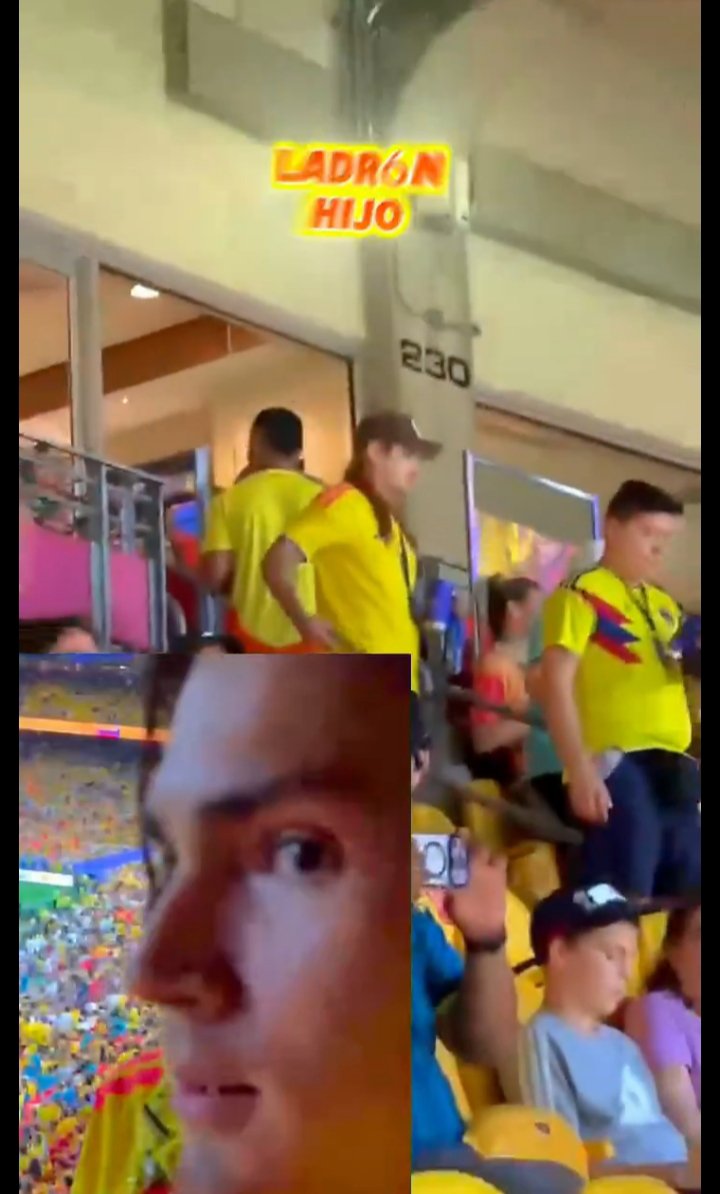 palmer1505's tweet photo. Un delincuente utilizó la camiseta de la selección Colombia para hacer campaña.

Jugadores en vez de representar unidad tomaron parte y dividieron más al país.

Aficionados atacaron en el estadio una menor por ser hija del presidente.

GRACIAS AL PARAMILITARISMO DEL URIBISMO. https://t.co/G7zo3HK70W