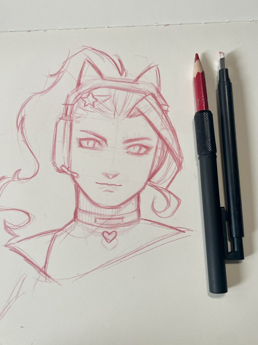 grreenteas's tweet photo. i haven’t done a lot of drawing mainly because i’ve been moving in blistering heat #fortnite #portraits #coloredpencils #joni #dasha #fnbr https://t.co/yajSkEtG3g