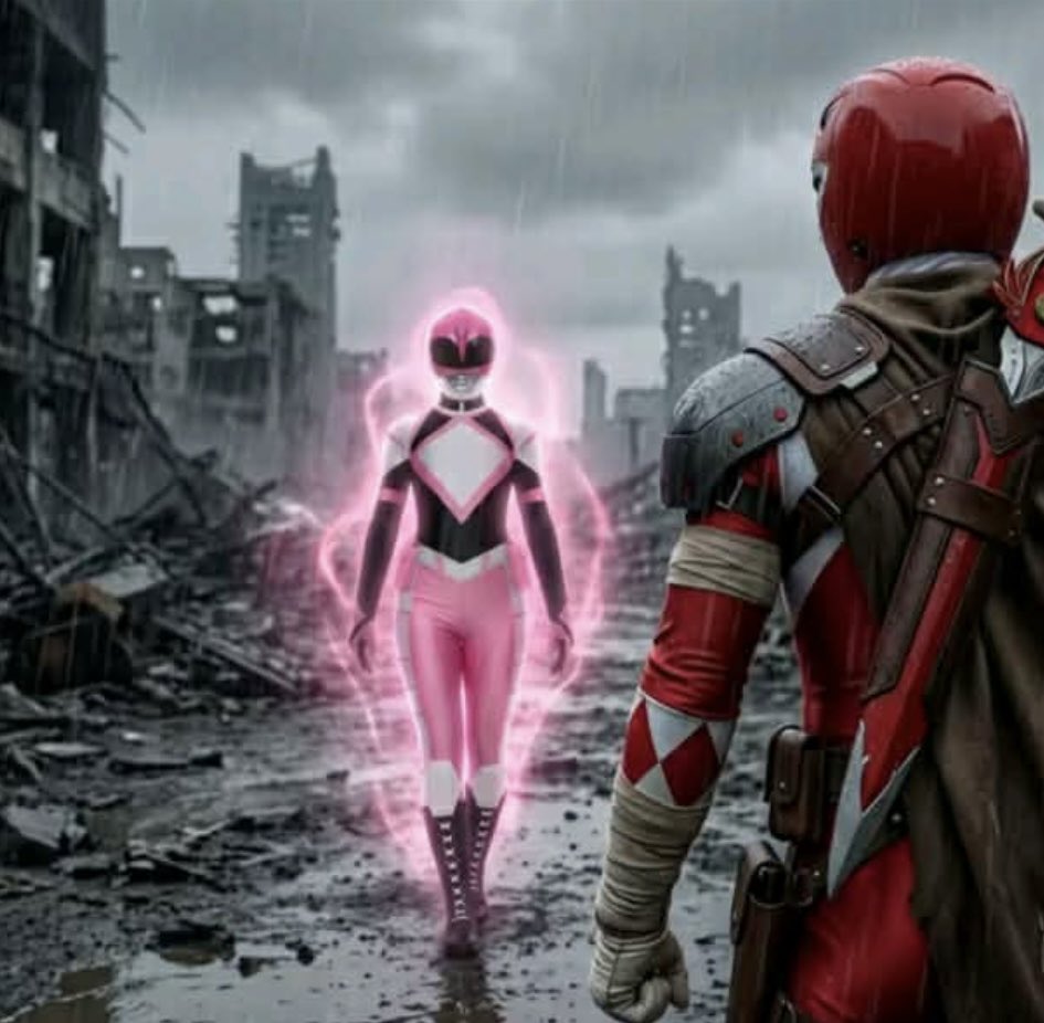 BenHook86017's tweet photo. Sees a red ranger while hello old friend pink energy comes off me https://t.co/SmnzTgHq2Z