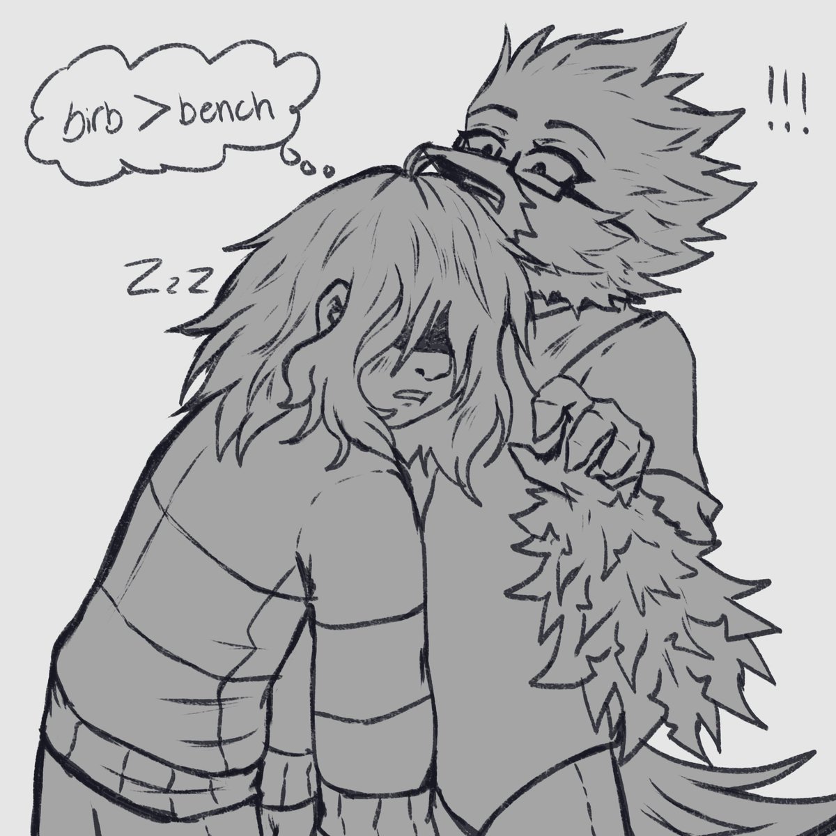 TheSnowflake_18's tweet photo. The good ending #deltarune #kerdly https://t.co/vGLQuDIxMQ