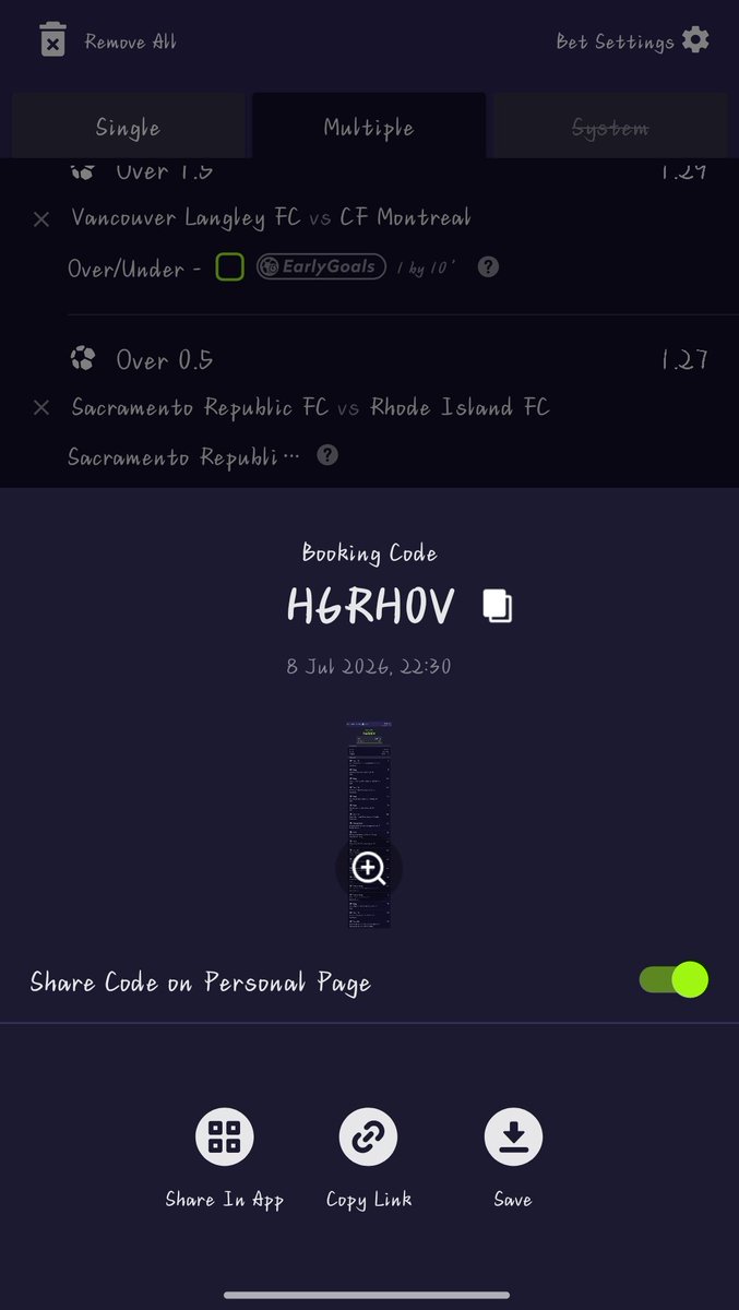 Iam_Tonyfred's tweet photo. 100 odds overnight - H6RH0V https://t.co/3gWkOtGjOS