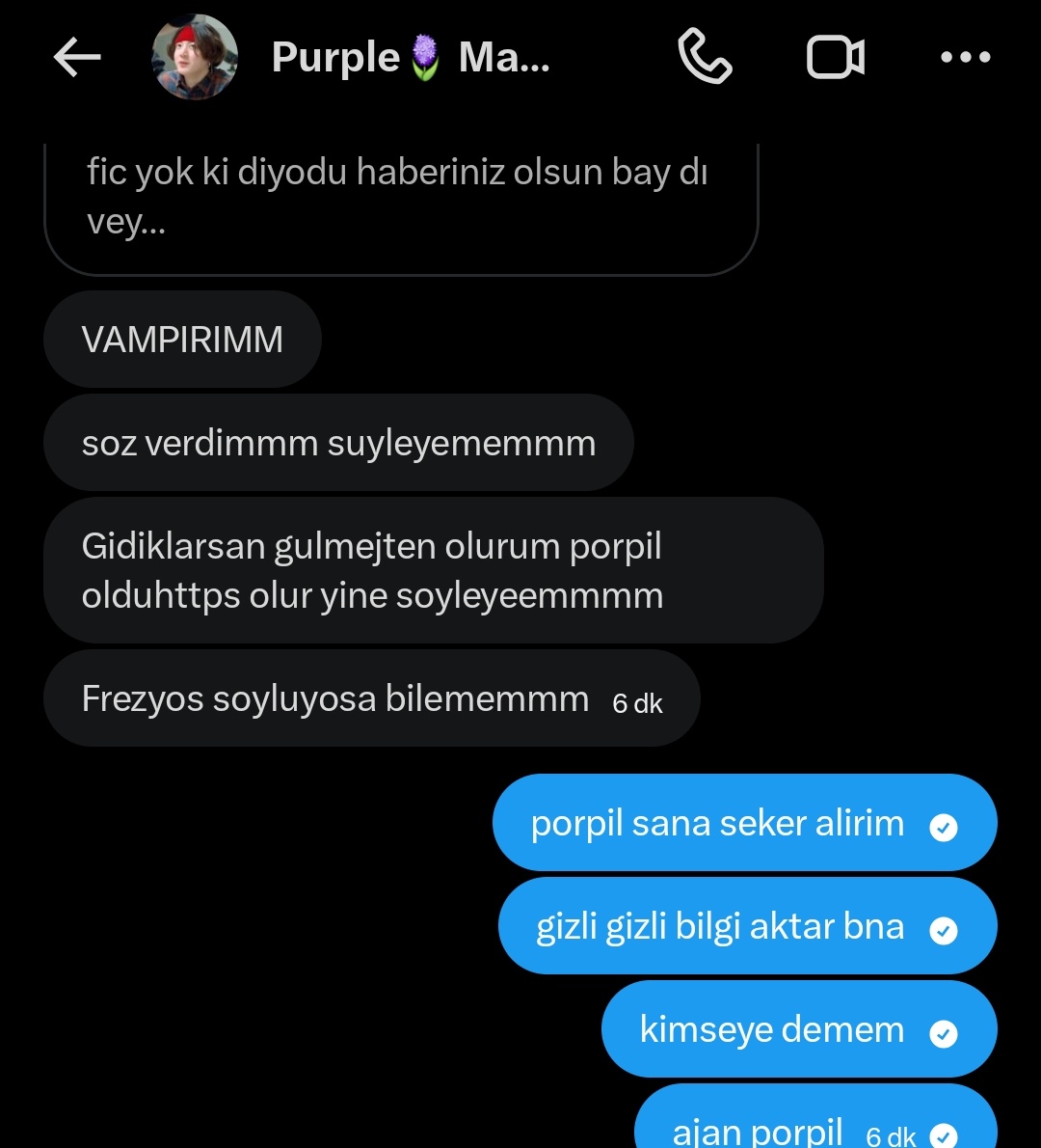 kaniciyom's tweet photo. porpil cok agzı sıkı cıktı gizli planlarim afise oldu hi turlu soyletemedim https://t.co/CJ0F7NRNr2