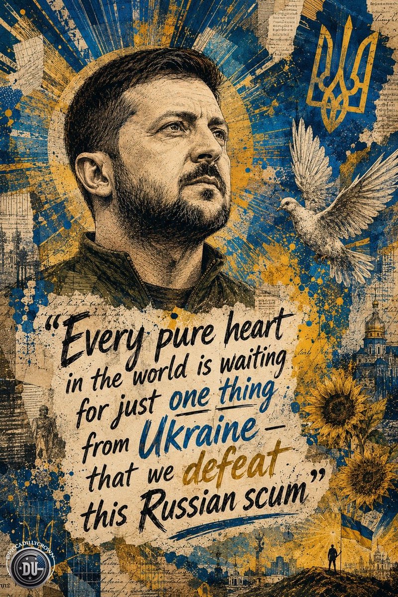 kmeeo's tweet photo. Zelenskyy is one of the bravest of all and has fought with honor to defend Ukraine against the Russian invasion. Ukraine will prevail. Human rights and values will prevail. Democracy will prevail.  

#DemsUnited #wtpBLUE https://t.co/T0RUOAxntb