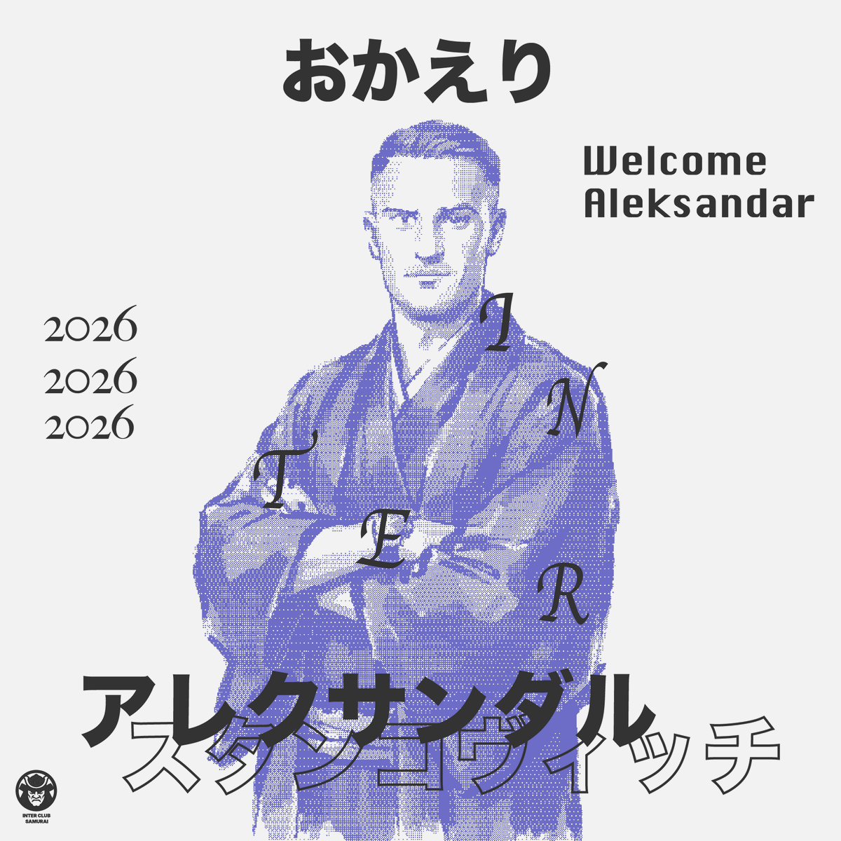 inter_samurai's tweet photo. おかえりなさい、アレクサンダル🖤
貴方の活躍が楽しみです💙

#inter https://t.co/GBYpBk4Tds