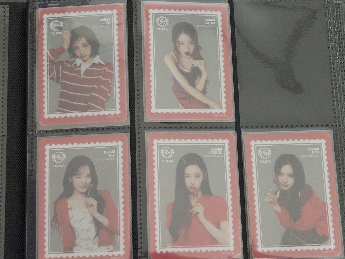 mockign's tweet photo. 키키 포카 포토카드 테레카 클리어 카드 양도
Sell⭕️ 3.0(all)
dm or kkt
#kiiikiii #sui #kya #haum #leesol #jiyu #poca #wts #poca #teleca https://t.co/Xv8QiZwyzK