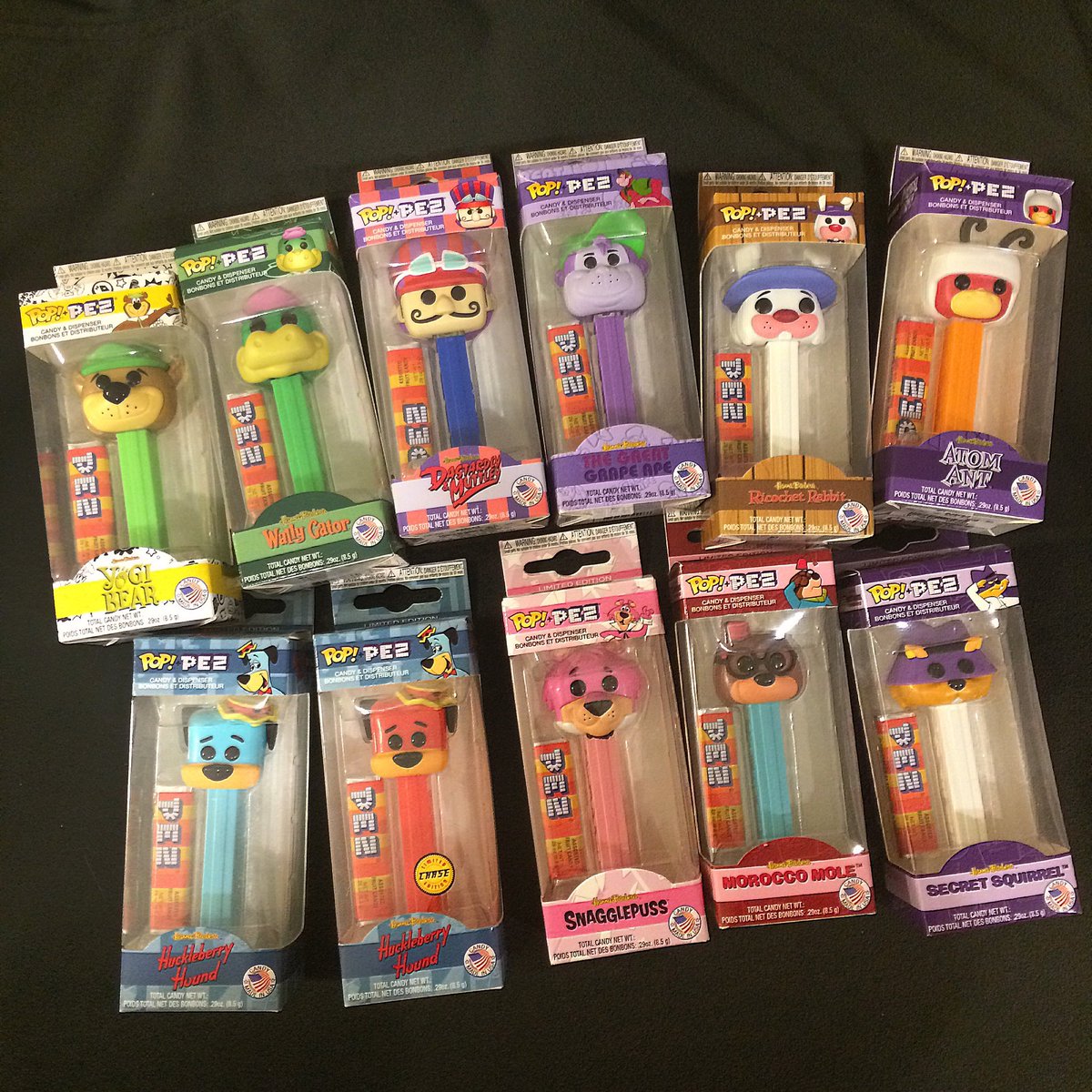 SCNerdAlert's tweet photo. Some of my PEZ collection featuring some classic HANNA BARBERA characters!
#Funko #FunkoPop #YogiBear #HuckleberryHound #WallyGator #AtomAnt #SecretSquirrel #SaturdayMorningCartoons https://t.co/68EkDJQrrY