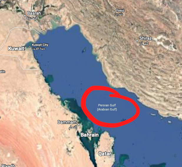aj_geo_analysis's tweet photo. When it comes to the war in the Middle East, everyone is playing the different sides to make sure they are de-risking. 

Even @Google is de-leveraging just in case Iran ends up winning the war...

When you look at @googlemaps in North America, you see "Persian Gulf with brackets (Arabian Gulf)". 

 But if you are in the Gulf countries, users there only see it as Arabian Gulf.

While in Iran, you see it written as Persian Gulf.
