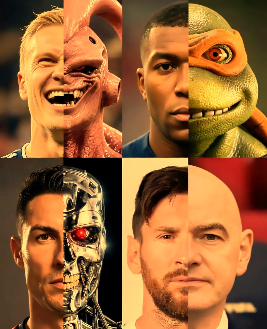 ViralMindLive's tweet photo. I apologize to Cristiano Ronaldo's fans who have been right all these years... disgusting corruption (FIFA's darling). https://t.co/0wGXlObXQq