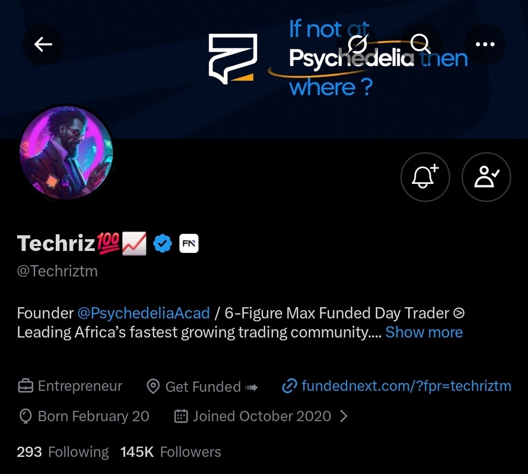 Rizzz_Kid's tweet photo. @Techriztm @PsychedeliaAcad @FundedNext @TraderHadesh Biggest @Techriztm
Thank you sir for this great opportunity 🙏 https://t.co/AftwcMJm6N