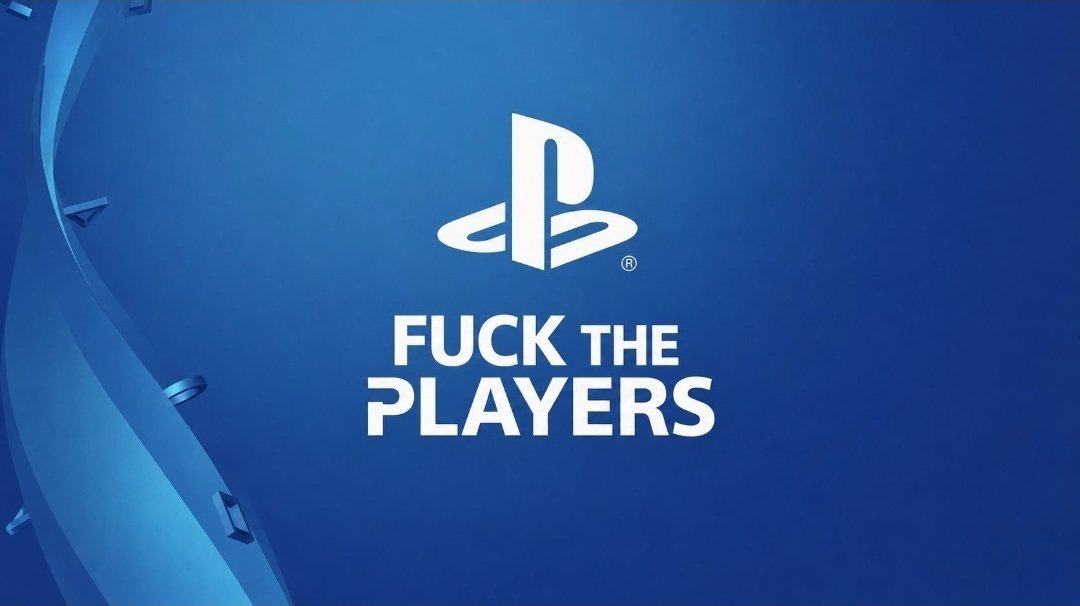 Ross0882's tweet photo. This is how @Sony @PlayStation really feel. https://t.co/oe1hlgbFby