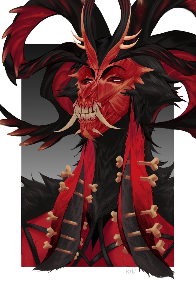 Kaokaoks's tweet photo. commission headshot!

#creature #art #illustrationㅤ https://t.co/GsA4Fb6iLG