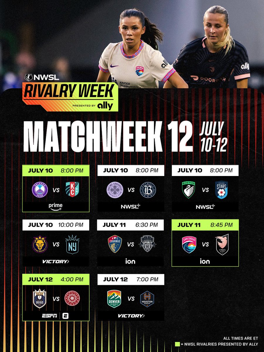 National Women’s Soccer League tweet media