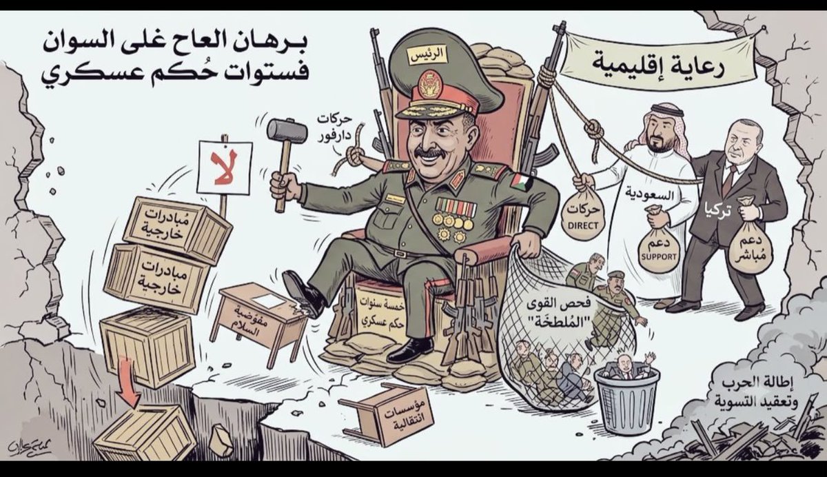 lamaashm's tweet photo. تفصيل خارطة حكم عسكري لخمسة سنة وتهميش للمدنيين؟ دا اللعب على المكشوف وعيني عينك. البرهان داير يحصن نفسه بالتحالفات الإقليمية من الملاحقة، لكن دم الشهداء ما بيروح هدر والقصاص جايي جايي

#البرهان #السودان #عين_الحقيقة #الوثيقة_المسربة https://t.co/YzzgpqwNvo