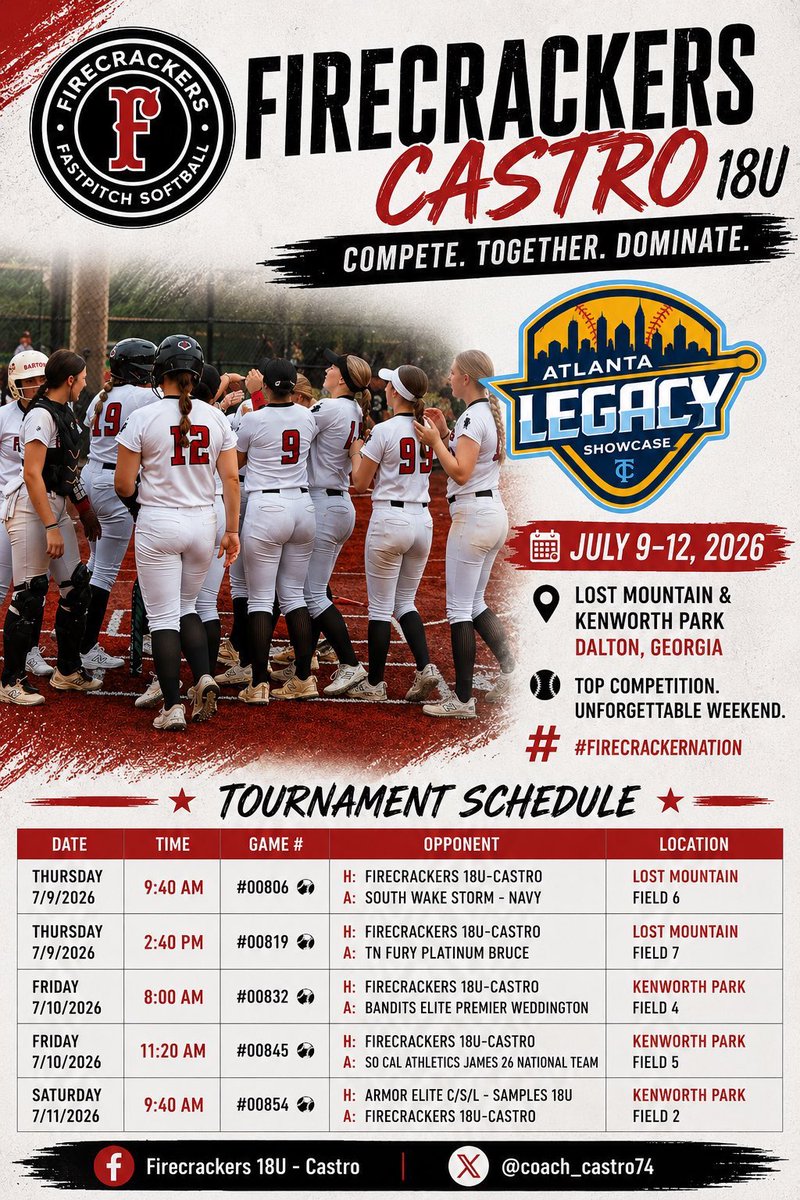 KaydenceSch08's tweet photo. Down in Atlanta this weekend for the Atlanta Legacy Showcase! Schedule⬇️⬇️ https://t.co/xpD811hRlT