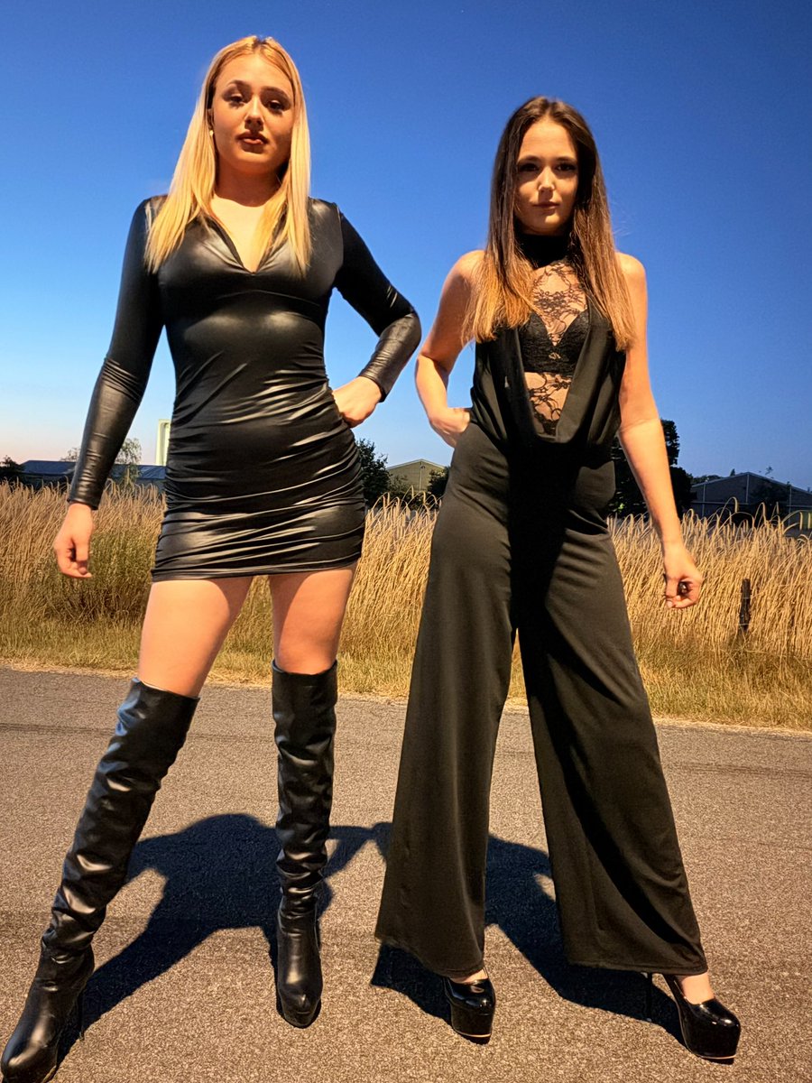 SupremeSistersx's tweet photo. Good evening.

Stand still. Quiet your mind.

Your Mistresses are watching.😈 https://t.co/JltkfUWF5Q
