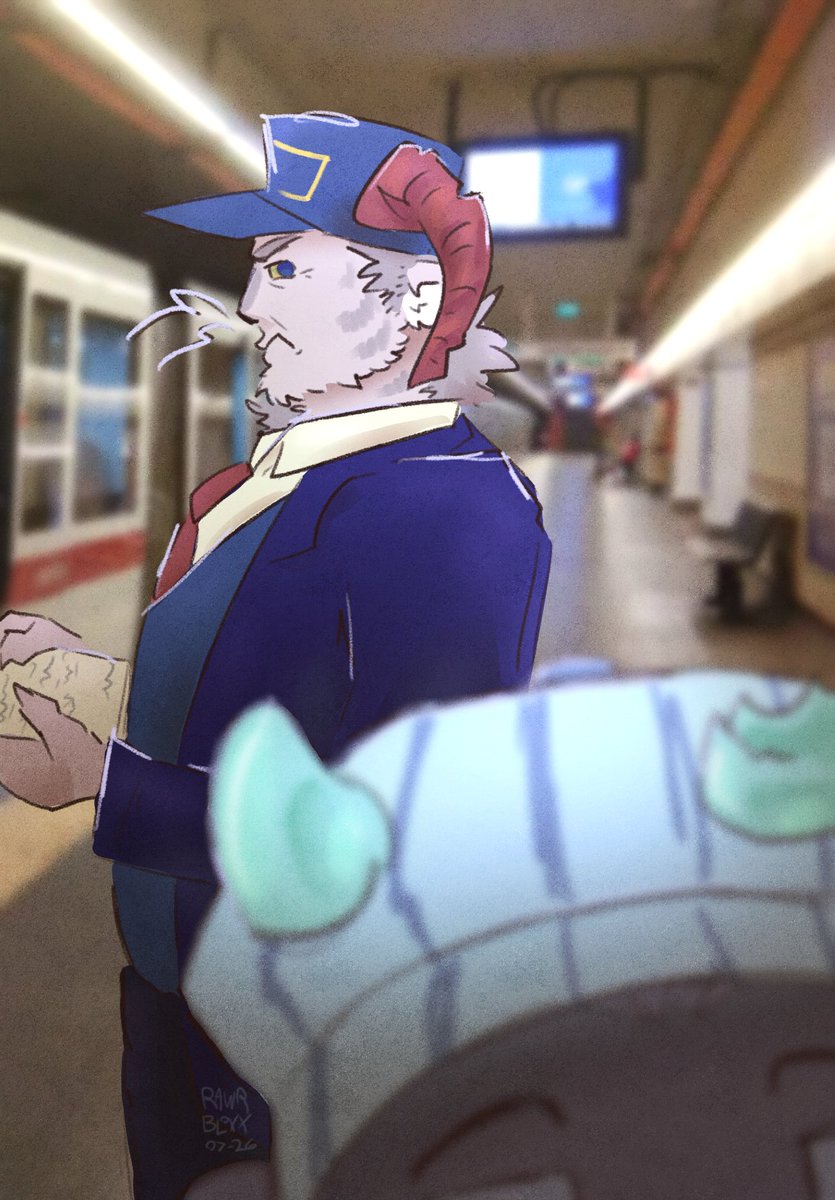 trainfanatic482's tweet photo. Wait you guys have never seen my boss. This is Trainmaster Bugle 😊 https://t.co/SJiT9v4zcK