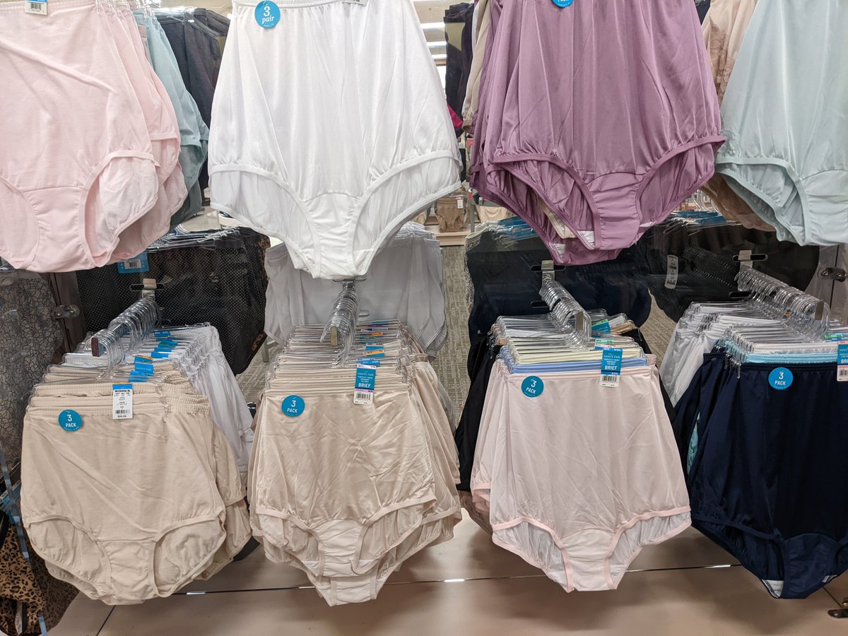 BriefNylon's tweet photo. Oh? I should be wearing "men's" underwear every day, instead of granny panties? Alright. Do they make boxers with lace waistbands? No? Well at least I can get them in silky nylon, right? No? What about pink and beige colors? No again? So why would I want "men's" underwear again? https://t.co/iDvuKb9Fyk