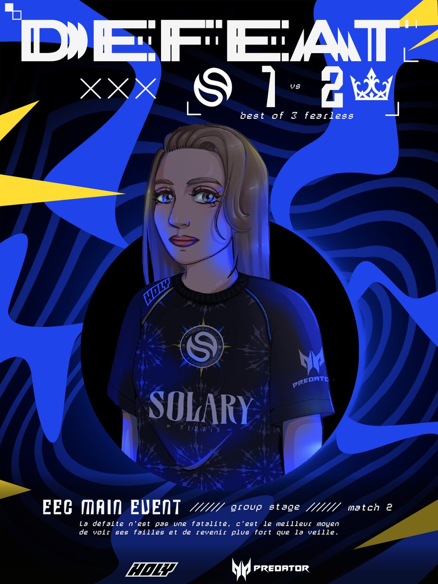 SolaryTV's tweet photo. On passe proche de la victoire mais ce n'était pas suffisant 😵‍💫 https://t.co/kMmY8oDSNG