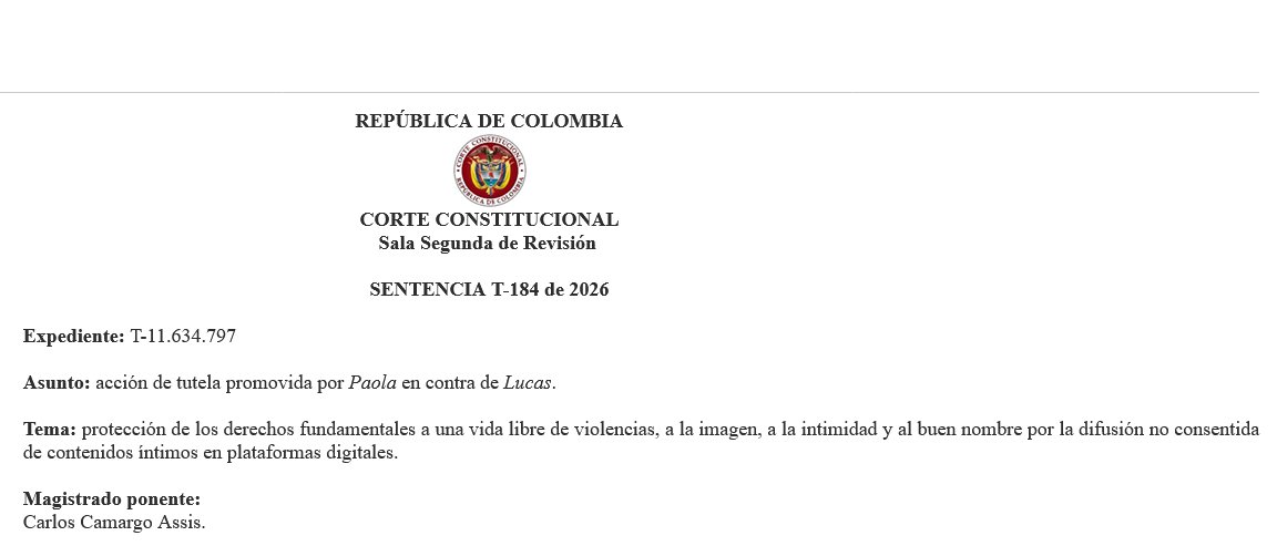 NormatividadCEL's tweet photo. 🚨Corte define el consentimiento en casos de difusión no autorizada de  imágenes íntimas en plataformas digitales y exhorta al Congreso a  regular sus consecuencias penales https://t.co/cWoAlUeZv8 https://t.co/LKsQQskK9R