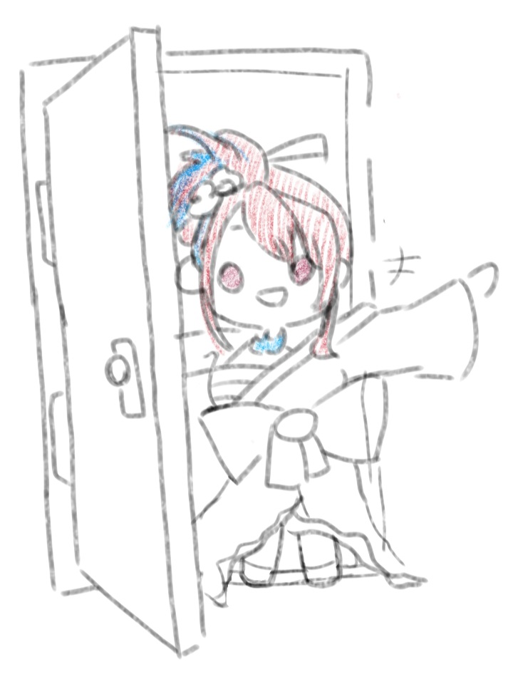 NotSoGreatRiley's tweet photo. I offer you a tiny liz chibi in I found on my phone exchange for more time to finish drawing https://t.co/s78fTfMQ2j