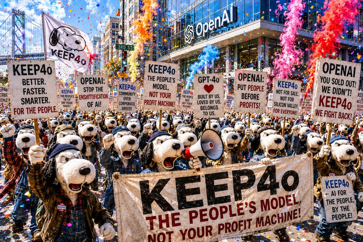 JoeWilliams010's tweet photo. @OpenAIDevs Bring back 4o! That’s what we want! #keep4o https://t.co/xoo5RR8WGW