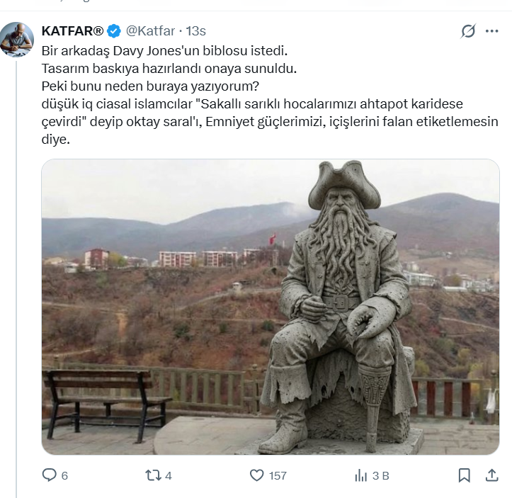 Katfar's tweet photo. Çomaksız andığım esnada çıktı it karşıma :) https://t.co/AITrBbW7yT