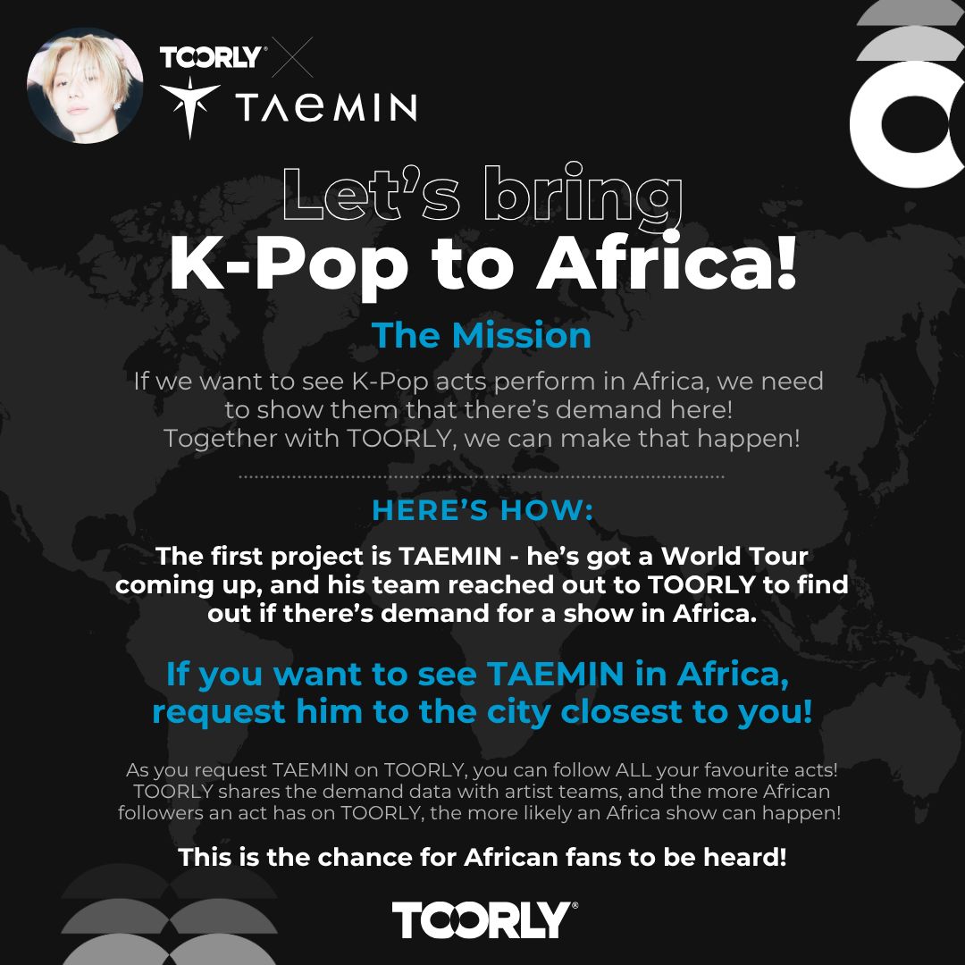 HyunaKi01542249's tweet photo. TO ALL SHAWOLS AND KPOP FANS TO BRING TAEMIN TO MOROCCO WE NEED YOUR HELP!!

​📌 HOW TO HELP:

1️⃣ Click the Link in our Bio.
2️⃣ Sign up &amp; request the petition (takes 30 seconds!).
3️⃣ SHARE this post to your story and tag 3 friends!

https://t.co/NJ9g0JxAd7

THANK YOU SO MUCH 🩵🫶🏻 https://t.co/XQDK41UvCE