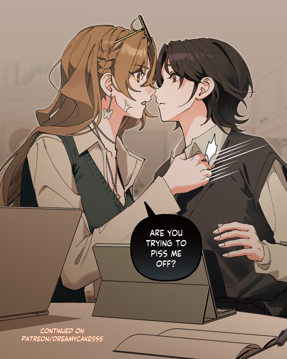 dreamycakesss's tweet photo. bang ur love rival to assert dominance, totally works https://t.co/E2SqF2jtWP