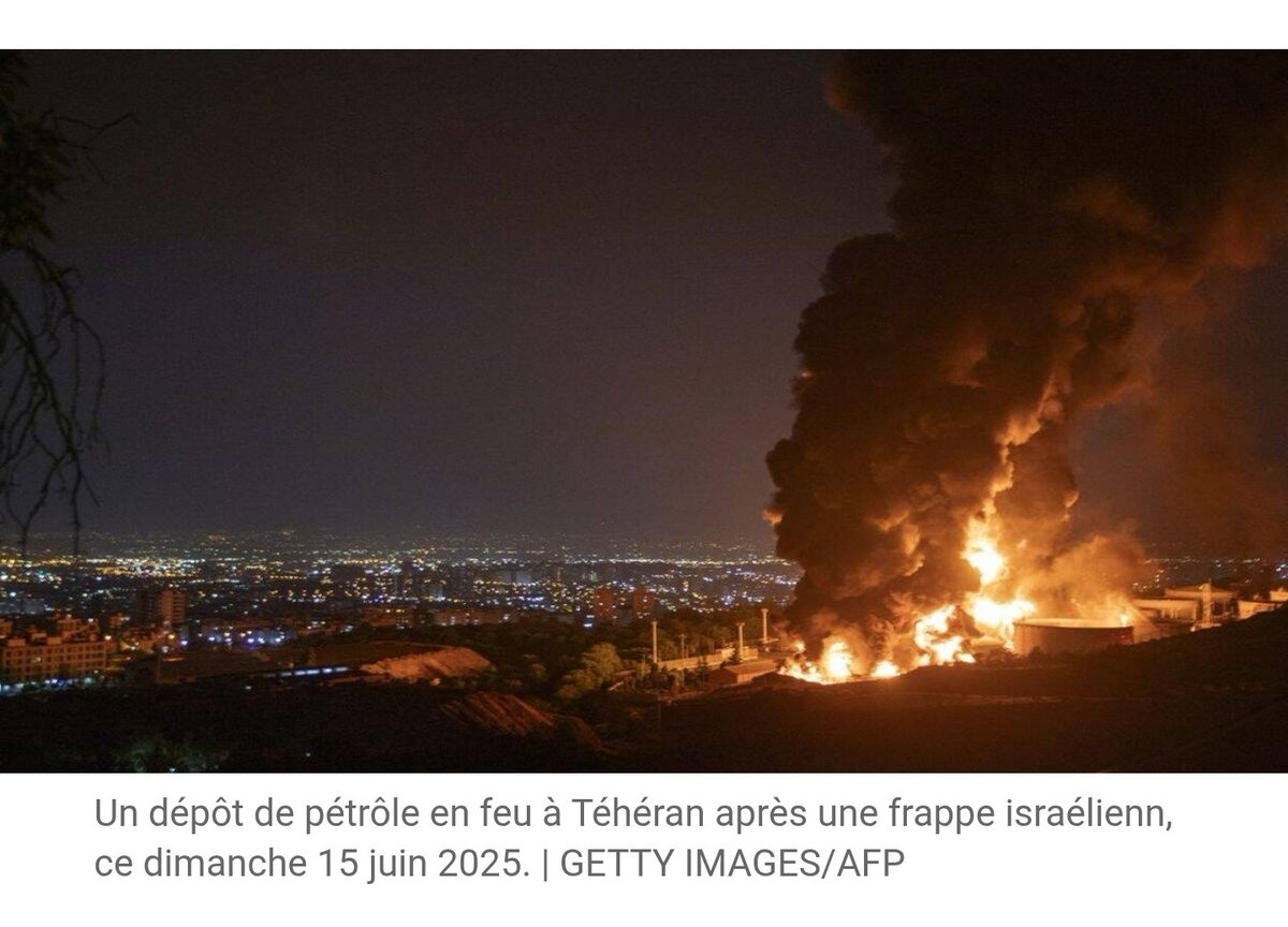 L_ThinkTank's tweet photo. [ 🇺🇸 ÉTATS-UNIS | 🇮🇷 IRAN ]

🔸 Pour illustrer les nouvelles frappes américaines contre l'Iran, Donald Trump a utilisé une image de 2025 montrant une frappe israélienne, retouchée par intelligence artificielle. https://t.co/oTWhA2W16J