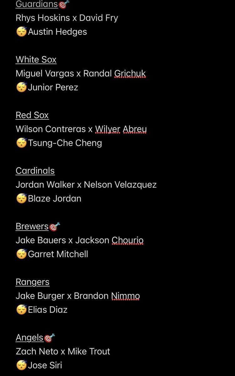 _JustSnaps's tweet photo. 7/8 Home Run List❗️💣

Here is TONIGHT SLATE❗️🤝

Good luck too everyone 🍀
Thanks for the support💯🙏🏾
Powered By
⚡️⚡️⚡️⚡️⚡️
@TheStarTool https://t.co/yEgLMdPIKC