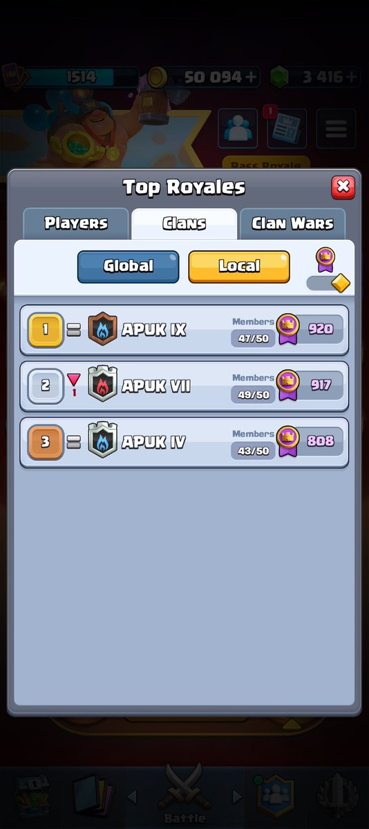 APUK | Clash Royale tweet media