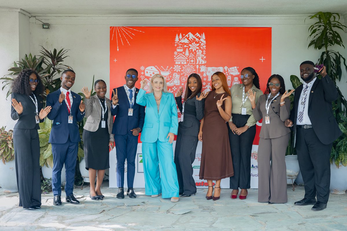 aarkomensah's tweet photo. Yesterday, I had an honour to engage the Swiss Ambassador to Ghana in a thoughtful conversation on the enduring partnership between Switzerland and Ghana. Grateful for the opportunity to discuss the strength of our bilateral relations.🇨🇭🇬🇭

As her four-year diplomatic assignment comes to a close, I extend my sincere appreciation for her dedicated service and invaluable contribution to advancing Swiss–Ghana relations. @SwissAmbAccra Wishing you every success in the years ahead.