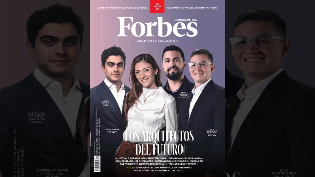 hechoengt's tweet photo. Cinco guatemaltecos entraron a la primera lista 30 Under 30 de Forbes Centroamérica, entre 156 postulaciones.

Conoce esta y otras historias en nuestra Edición #044.
👉️ https://t.co/KwRDpK7eqH https://t.co/HiTAcmnzbn